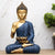 Buddha in Meditation Statue Showpiece (Blue)