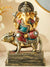 Lord Ganesha on Mouse Figurine