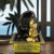 Resting Buddha Water Fountain with LED Light Showpiece