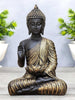 Buddha in Meditation Statue (Black-Gold)