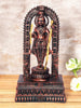 Polyresin Ram Lalla Idol Statue - Copper