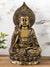 Lord Buddha Statue Blessing (Antique Gold)