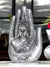 Palm Buddha Statue (Silver Color)