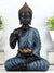Buddha in Meditation Statue (Denim Blue)