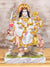 Marble Finish Polystone Goddess Maa Durga Sherawali Mata - White