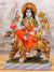Marble Finish Polystone Goddess Maa Durga Sherawali Mata on Tiger