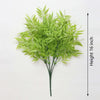 Vivars Home Artificial Green leaves Branches (Without Vase Pot)