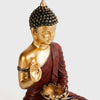 Vivars Home Buddha in Meditation Statue Feng Sui (Cherry)