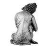 Vivars Home Decorative Buddha Statue Showpiece (Silver)