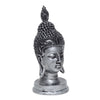 Vivars Home Decorative Lord Buddha Head Statue - Antique Silver