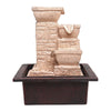 Vivars Home Tabletop Fountain Water Fountain with LED Light