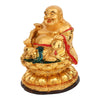 Vivars Home Cheerful Laughing Buddha Sitting on Wealth