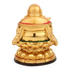 Vivars Home Cheerful Laughing Buddha Sitting on Wealth