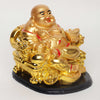 Vivars Home Laughing Buddha Good Luck Decorative Showpiece