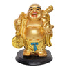 Vivars Home Cheerful Laughing Buddha Along with Money Bag -Small
