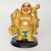 Vivars Home Cheerful Laughing Buddha Along with Money Bag -Small