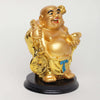 Vivars Home Cheerful Laughing Buddha Along with Money Bag -Small