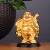 Vivars Home Cheerful Laughing Buddha Along with Money/Potely Bag -Small