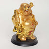 Vivars Home Cheerful Laughing Buddha Along with Money/Potely Bag -Small