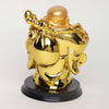 Vivars Home Cheerful Laughing Buddha Along with Money/Potely Bag -Small