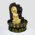 Vivars Home Golden Buddha Water Fountain with LED Light 4-Tier