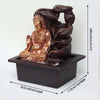 Vivars Home Golden Lord Buddha Waterfall Fountain with Led