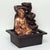 Vivars Home Golden Lord Buddha Waterfall Fountain with Led