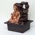 Vivars Home Golden Lord Buddha Waterfall Fountain with Led