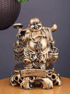 Vivars Home Cheerful Laughing Buddha Along with Money Bag
