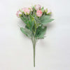 Vivars Home Artificial Rose Flowers Bunch (Without Vase Pot) (12.5 inch)