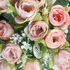 Vivars Home Artificial Rose Flowers Bunch (Without Vase Pot) (12.5 inch)