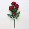 Vivars Home Artificial Rose Flowers Bunch (Without Vase Pot)