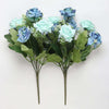 Vivars Home Artificial Rose Flowers Bunch (Without Vase Pot) (13 inch)