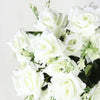 Vivars Home Artificial Rose Flowers Bunch (Without Vase Pot) (13.5 inch)