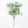 Vivars Home Artificial Rose Flowers Bunch (Without Vase Pot) (13 inch)