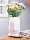 Vivars Home Artificial Rose Flowers Bunch (Without Vase Pot) (13 inch)