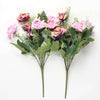 Vivars Home Artificial Rose Flowers Bunch (Without Vase Pot) (12.5 inch)