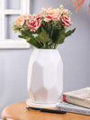 Artificial Rose Flowers Bunch(Without Vase Pot) (13 inch)