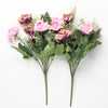 Vivars Home Artificial Rose Flowers Bunch (Without Vase Pot) (12.5 inch)