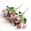 Vivars Home Artificial Rose Flowers Bunch (Without Vase Pot) (12.5 inch)
