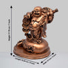 Vivars Home Resin Laughing Buddha Standing with Luck Money Coins