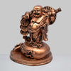 Vivars Home Resin Laughing Buddha Standing with Luck Money Coins