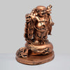 Vivars Home Resin Laughing Buddha Standing with Luck Money Coins