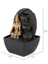 Lord Shiva Diya Water Fountain with LED Light