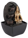 Lord Shiva Diya Water Fountain with LED Light