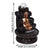 Vivars Home Lord Buddha Water Fountain with Crystal Ball and LED Light