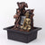 Vivars Home Lord Buddha Water Fountain with LED Light -Antique Gold