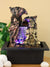 Vivars Home Lord Buddha Water Fountain with LED Light -Antique Gold