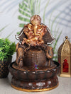 Vivars Home Lord Ganesha Ji Tabletop Water Fountain