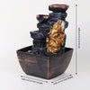 Vivars Home Lord Ganesha Water Fountain With LED Light
